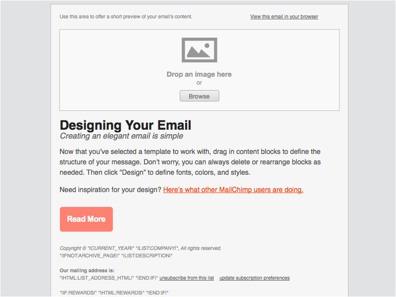 Standard Email Template Width Williamson ga us