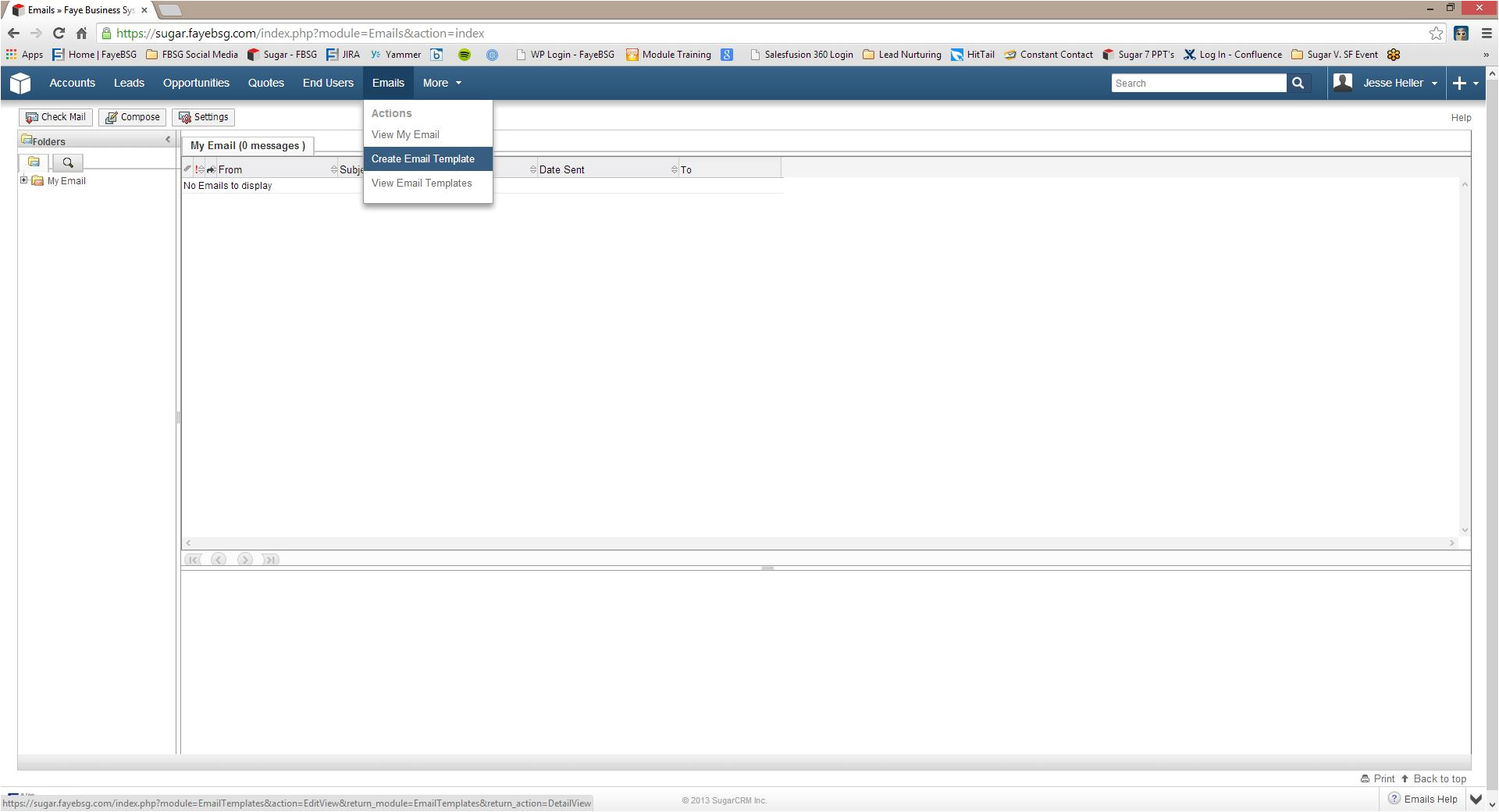 Sugarcrm Email Templates Create An Email Template In Sugarcrm Fayebsg