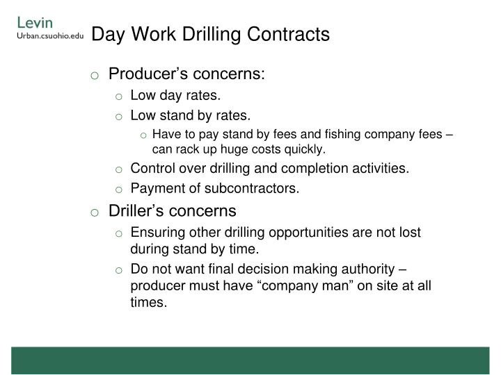 Turnkey Drilling Contract Template Ppt Oil and Gas Service Contracts Powerpoint