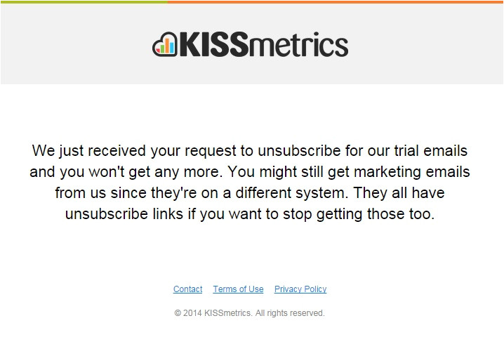 Unsubscribe Email Template 12 Unsubscribe Email Templates that Don 39 T Annoy Subscribers
