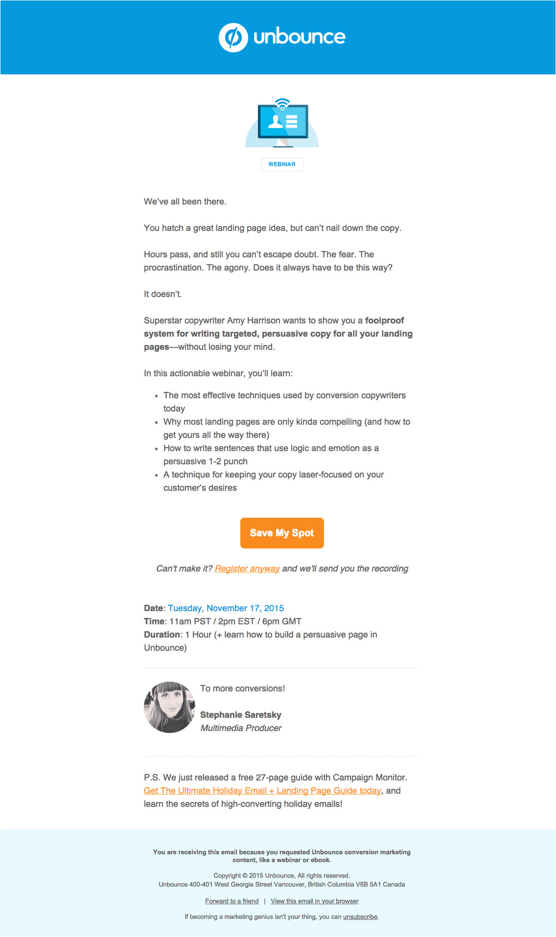 Webinar Invitation Email Template How to Create Webinar Invitations that Drive Registrations
