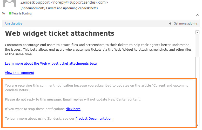 Zendesk Customize Email Template Can We Customise Help Center Emails Zendesk Help