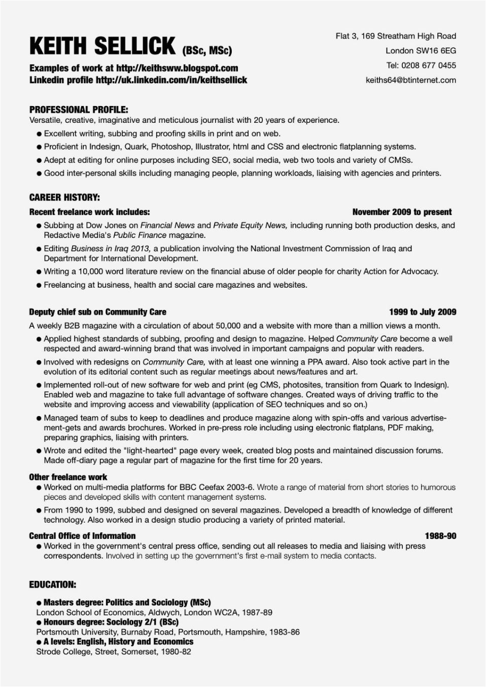 About Me Sample Resume About Me Resume Example Resume Template Cover Letter