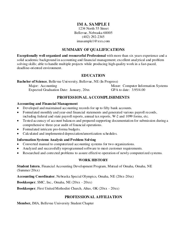 Basic Resume Samples for Jobs Basic Resume Example 8 Samples In Word Pdf