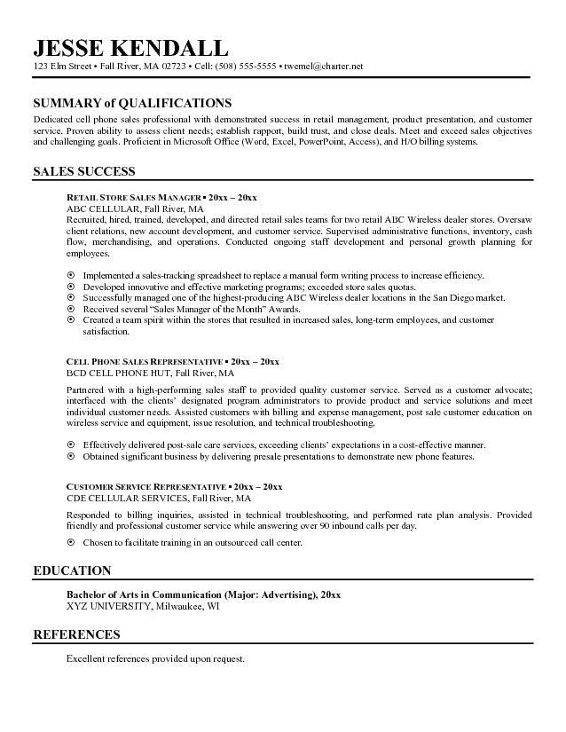 Basic Resume Summary Examples Resume Examples Summary Example Good with ...