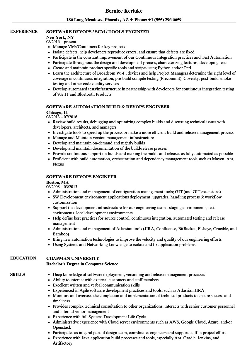 Devops Engineer Resume williamsonga.us