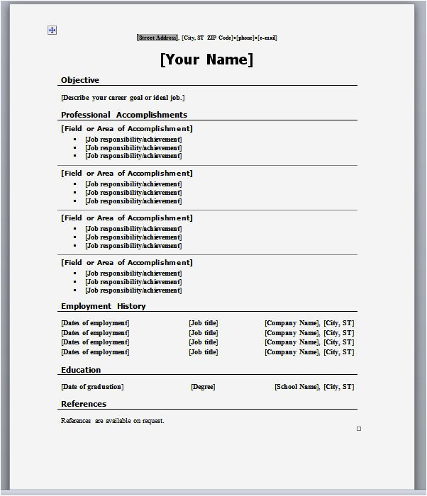 Fill In the Blank Resume Free Online Fill In Blank Printable Cv Resume ...