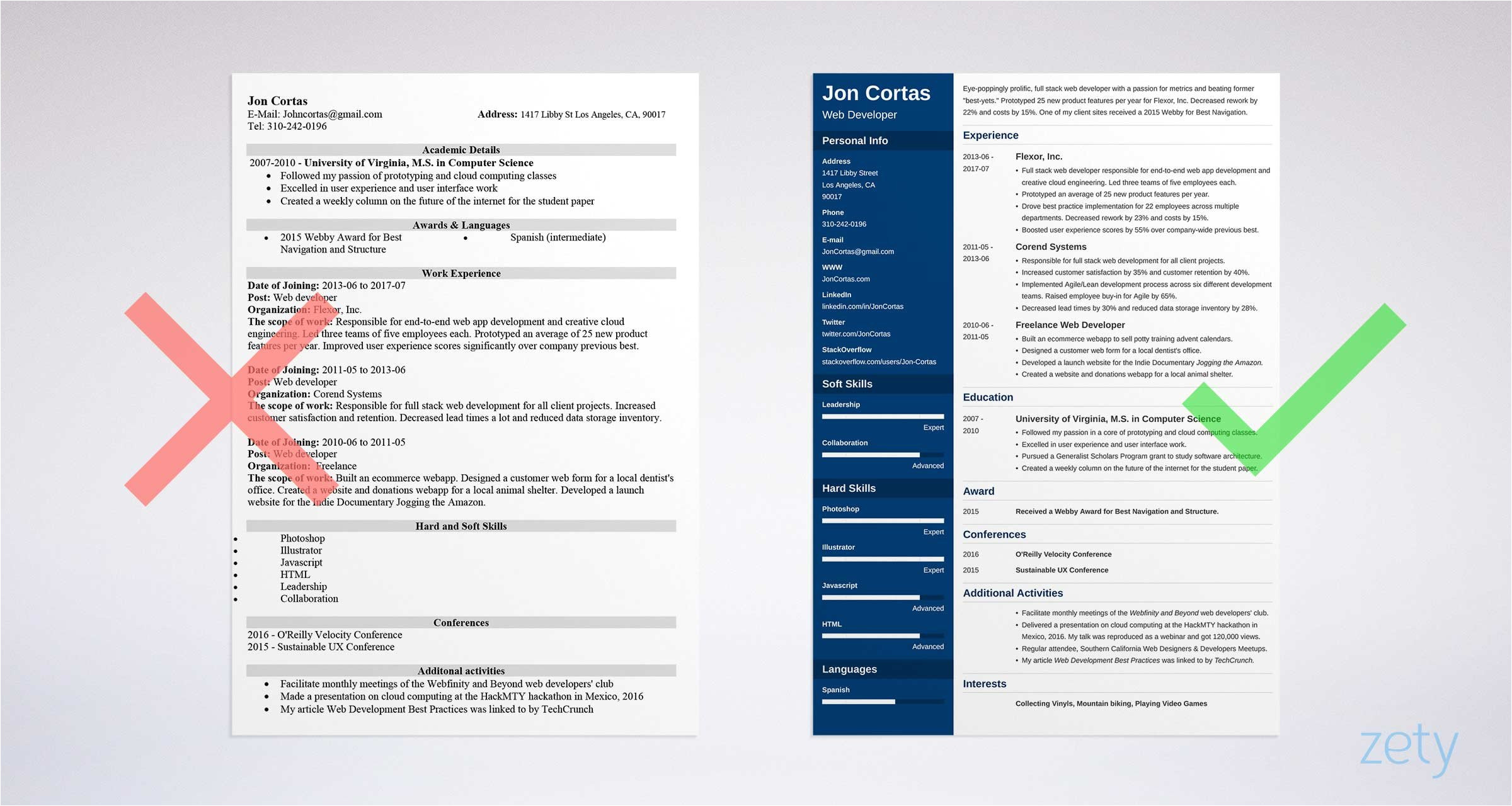 How Do You format A Resume On Word 15 Resume Templates for Word Free to Download