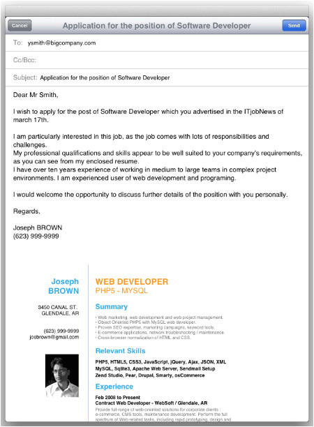 How to Email Resume for Job Application Sample Cover Letter Email Tags How Send Resume Body Sample