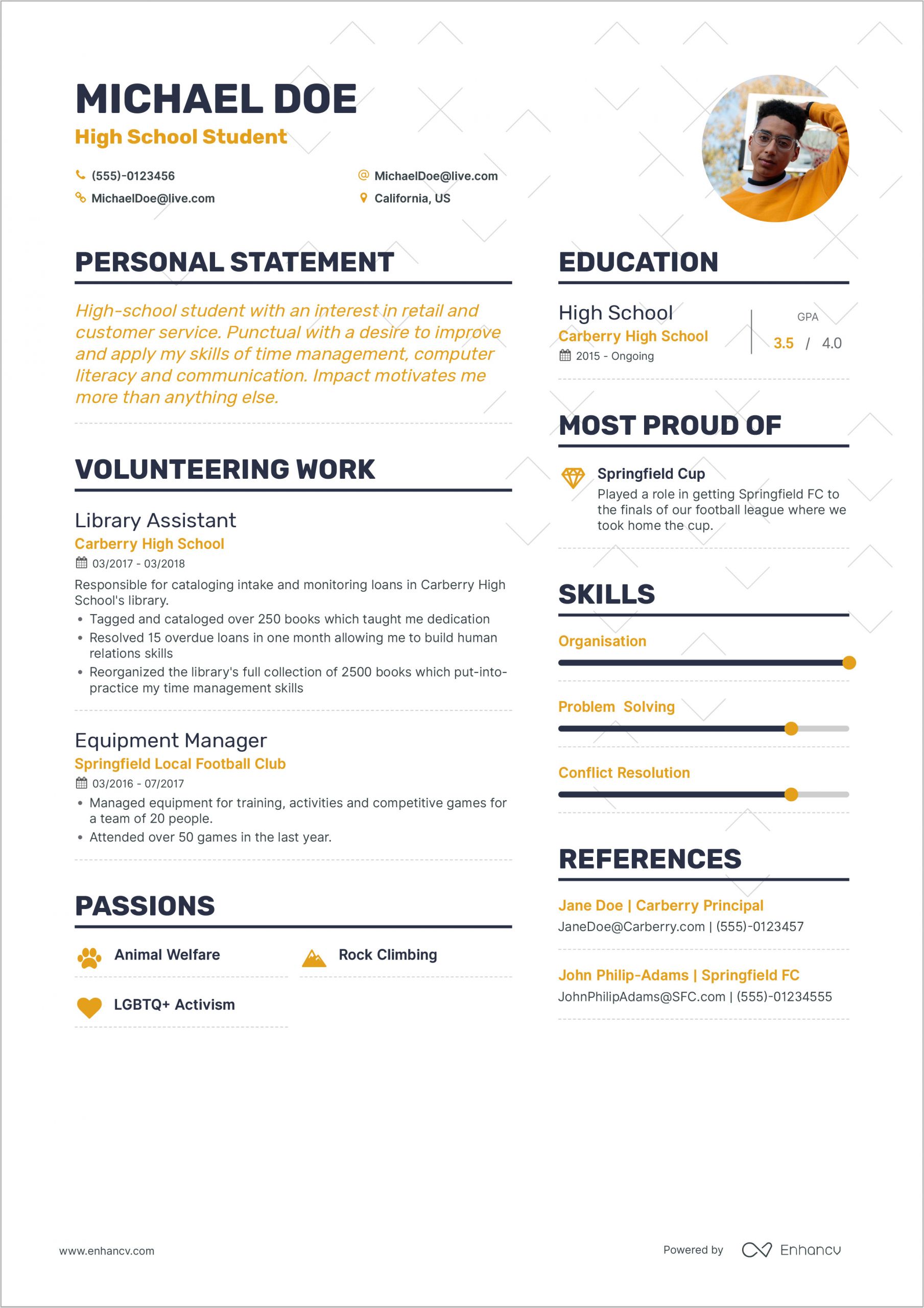 How to Make A Resume for First Job format How to Write Your First Job Resume Guide