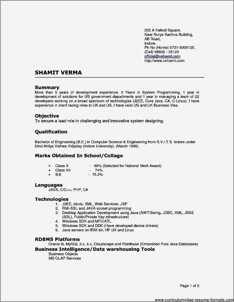 b.sc nursing resume format for freshers pdf download