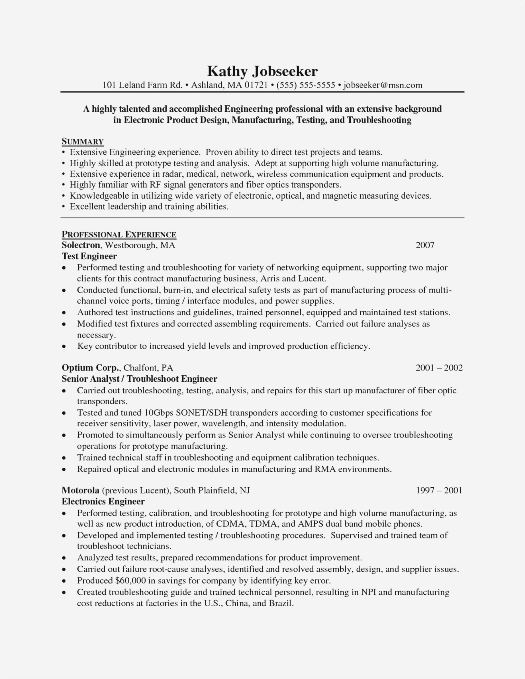 Optical Fibre Engineer Resume 14 Things You Need to Know Realty Executives Mi