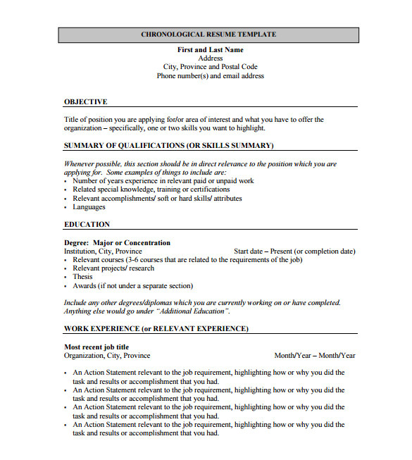 Oracle Apps Fresher Resume format Resume Template for Fresher 10 Free Word Excel Pdf