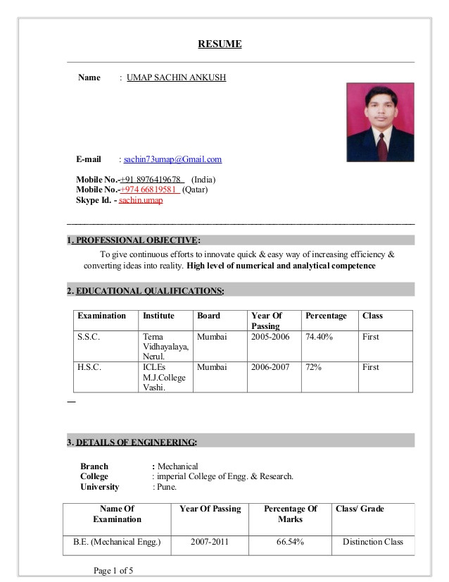 sachin resume procurement engineer 1