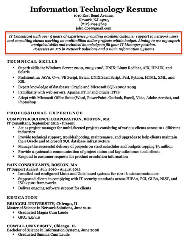Professional Objective for Resume Resume Objective Examples for Students and Professionals Rc