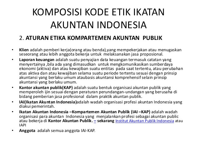 Resume Etika Profesional Audit Etika Profesional Audit