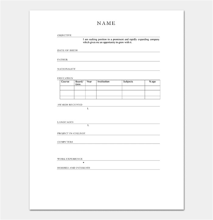 resume-format-for-job-fresher-word-resume-template-for-freshers-18