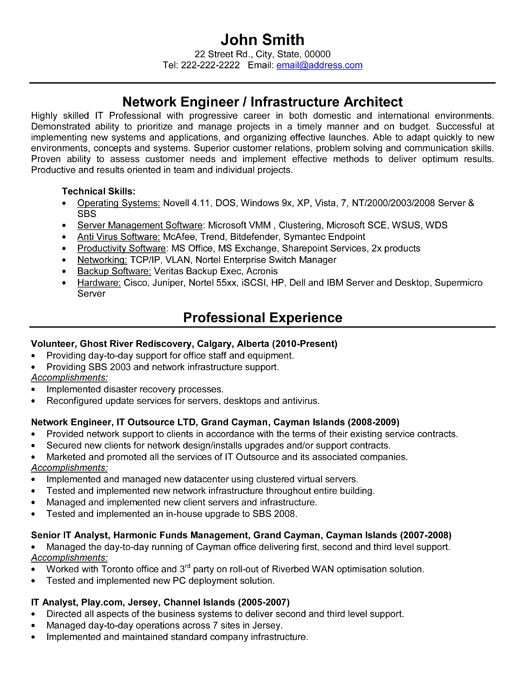 Resume Headline for Network Engineer Pin by Jeff Lee On Resume Template Resume Objective