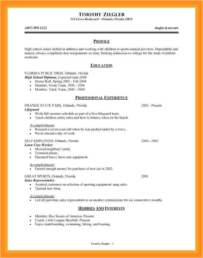 Resume Maker for Students 12 13 Resume Maker for College Students