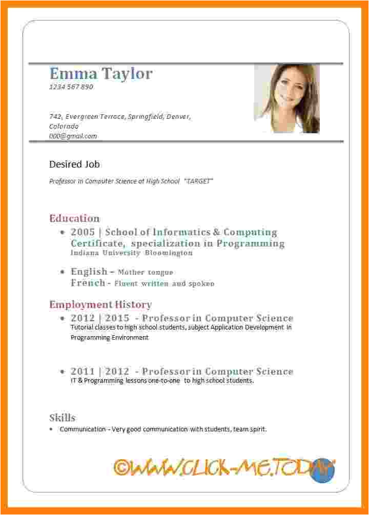 Resume Sample for Job Application Doc 11 Cv Sample for Job theorynpractice