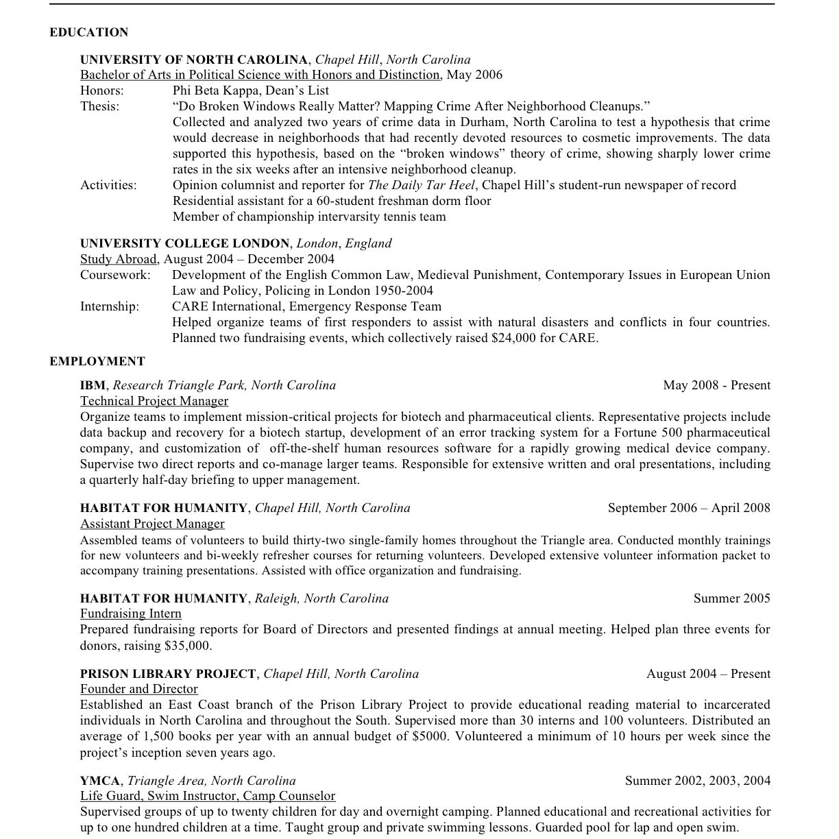 Sample Resume Yale Resume Templates Yale Resume Templates | williamson ...