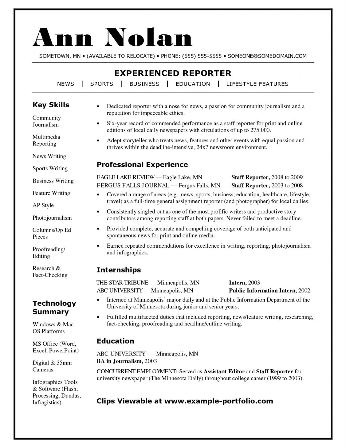 student-journalist-resume-examples-dentemax-fee-schedule-2016-fee