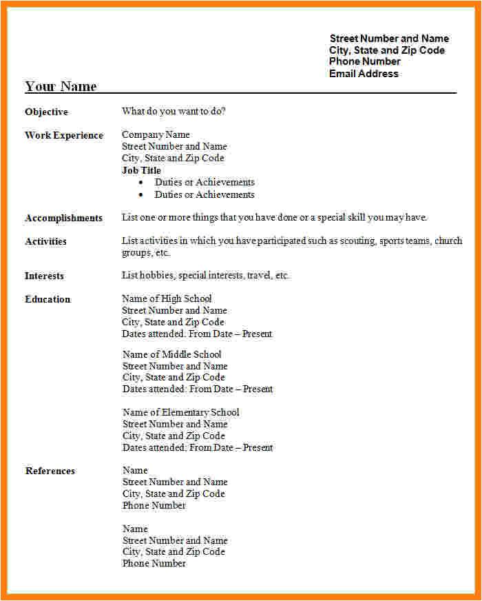 Student Resume Model Pdf 9 Cv Model Download Pdf theorynpractice