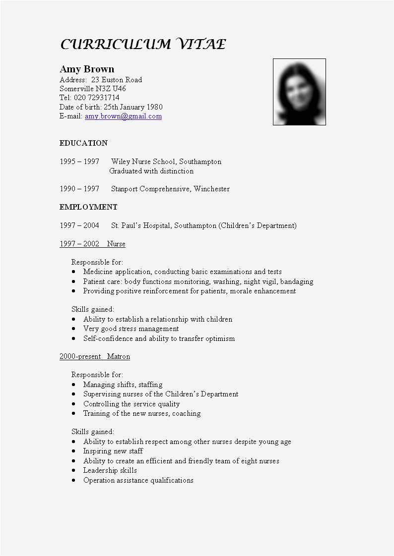 What Does Resume Mean In A Job Application Resume Template Gallery 31 