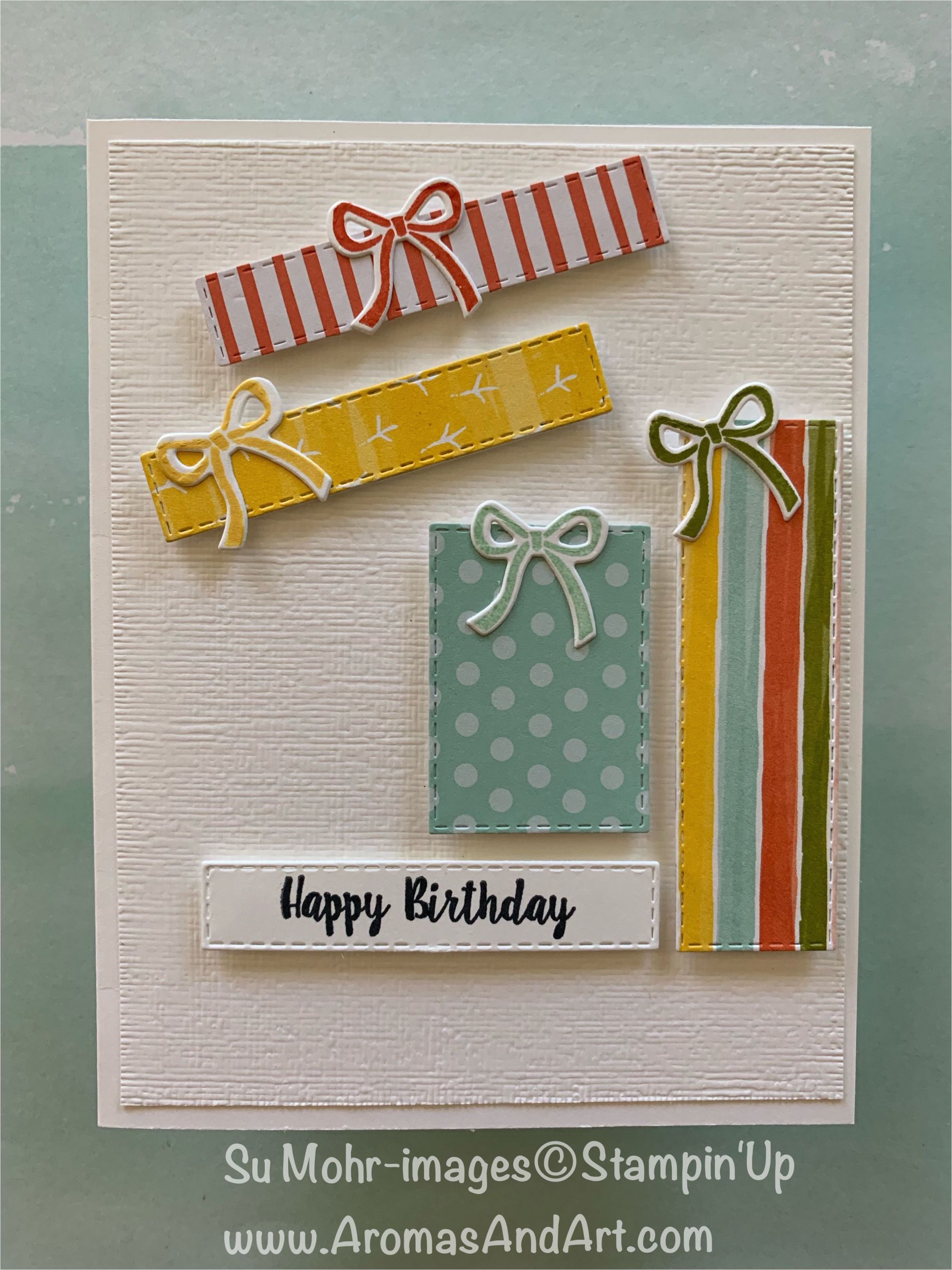 Birthday Card Handmade for Best Friend Stampin Up Sale Happy Birthday Presents Birthday