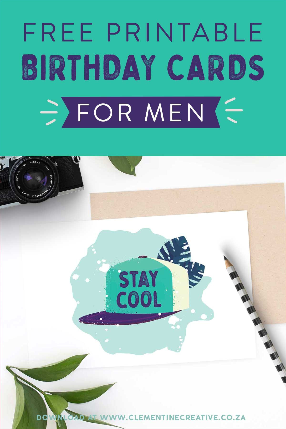 Birthday Card Template 8.5 X 11 Printable Birthday Cards for Him Premium with Images