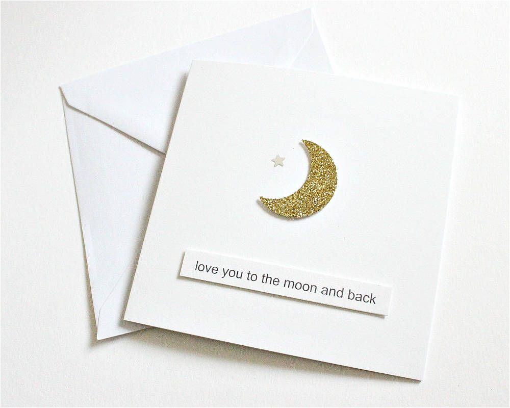 Card Design for Boyfriend Birthday Love You to the Moon and Back Card Boyfriend Girlfriend