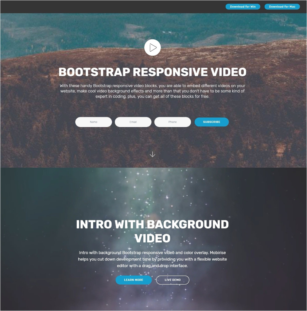 Card with Background Image Css Breathtaking Css Bootstrap Carousel Video Backgrounds and