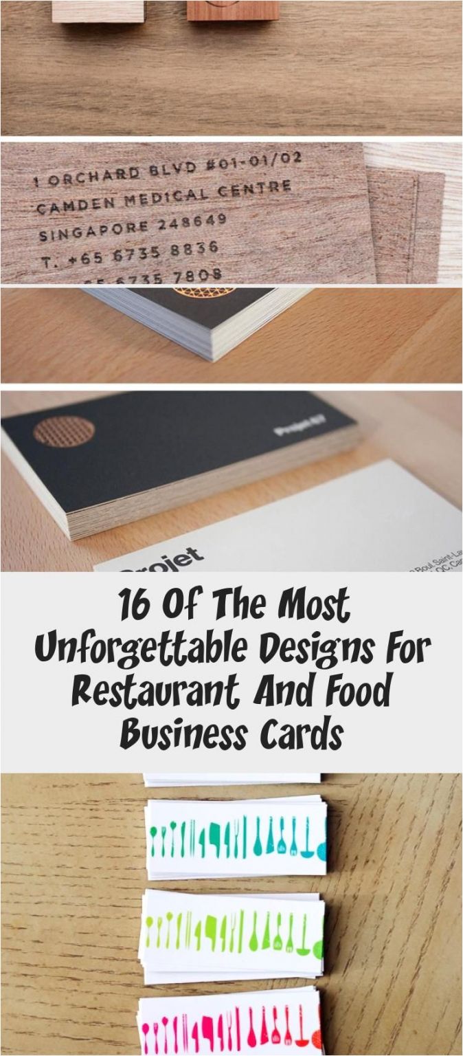 Design Your Own Business Card the top 16 Food Business Cards Design ...