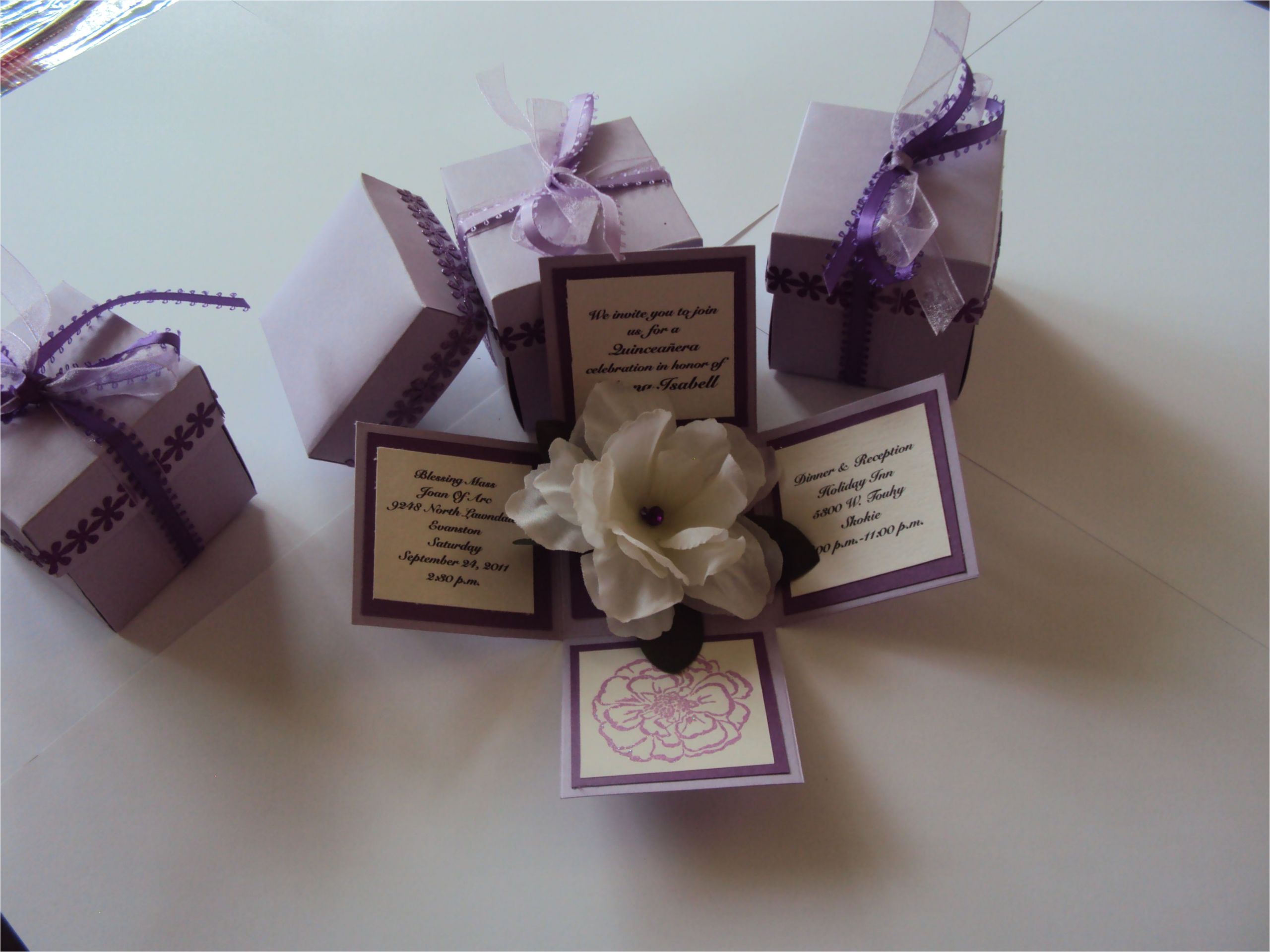 Diy Card Box for Quinceanera Explosion Box Invitations for My Niece S 15th Birthday