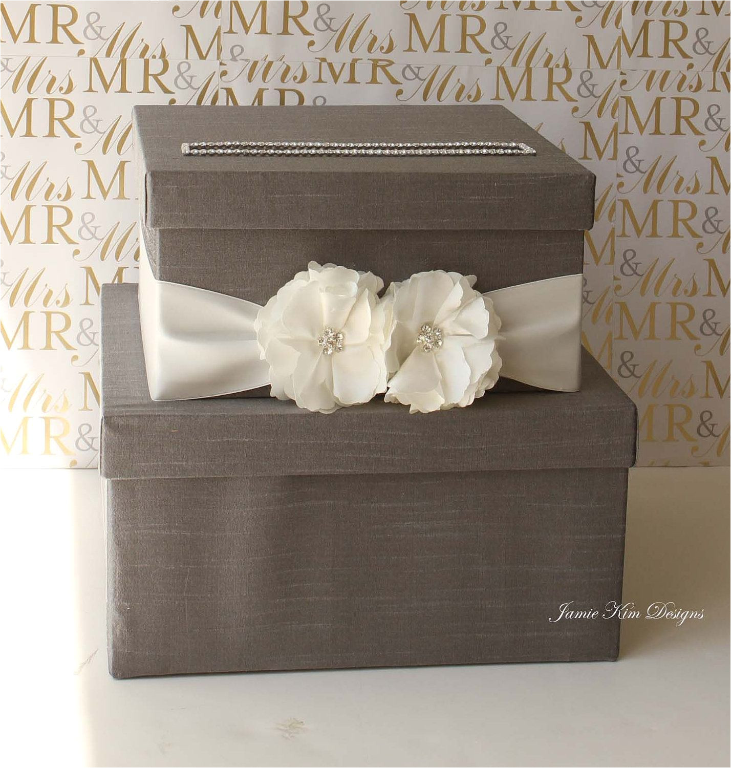 Diy Gift Card Box for Quinceanera Wedding Card Box Money Box Wishing Well Custom Card Box