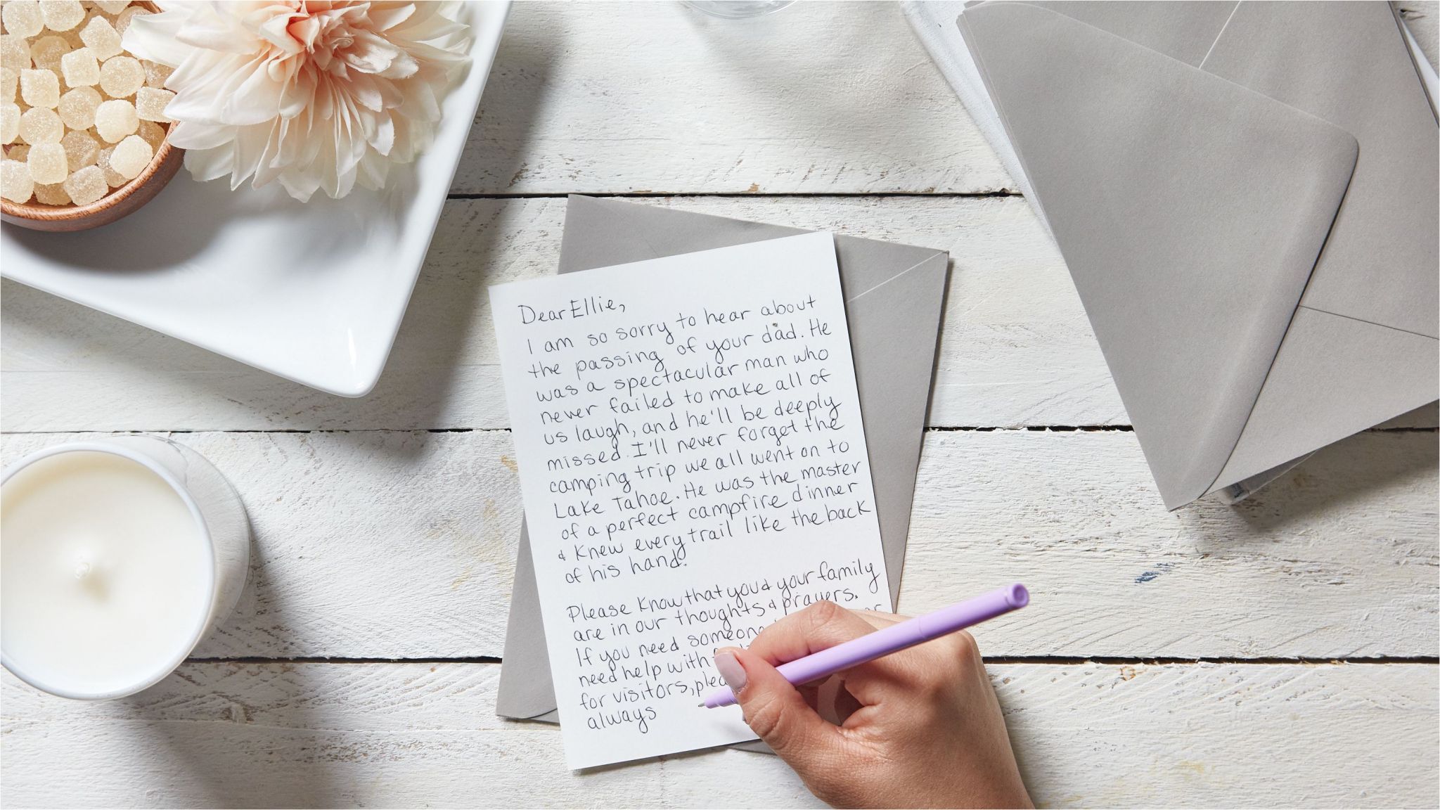 Funeral Flower Card Messages for Dad Examples How to Write A Sympathy ...