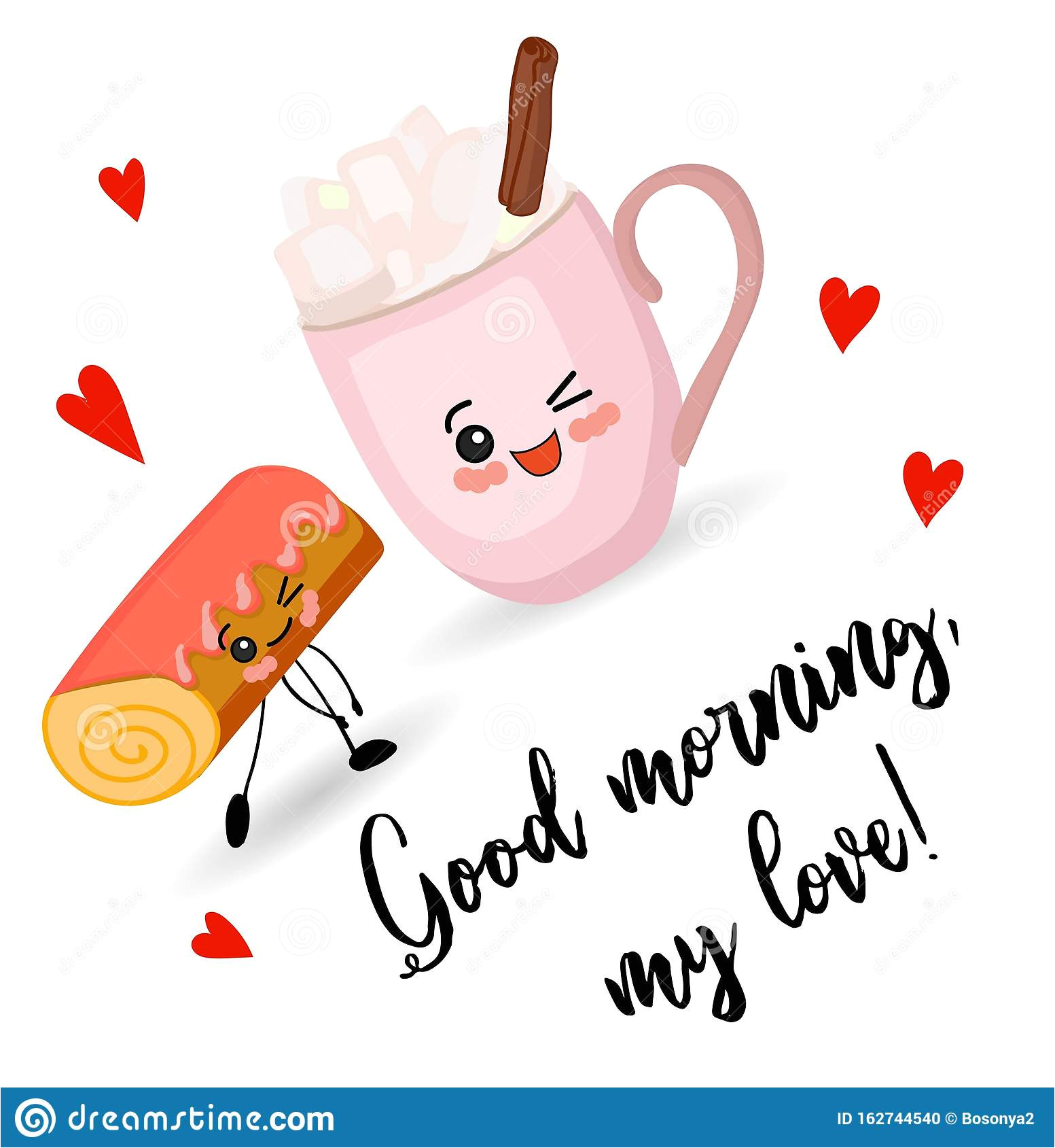 Good Morning My Love Card Good Morning My Love Cute Card for Valentine S Day Tasty