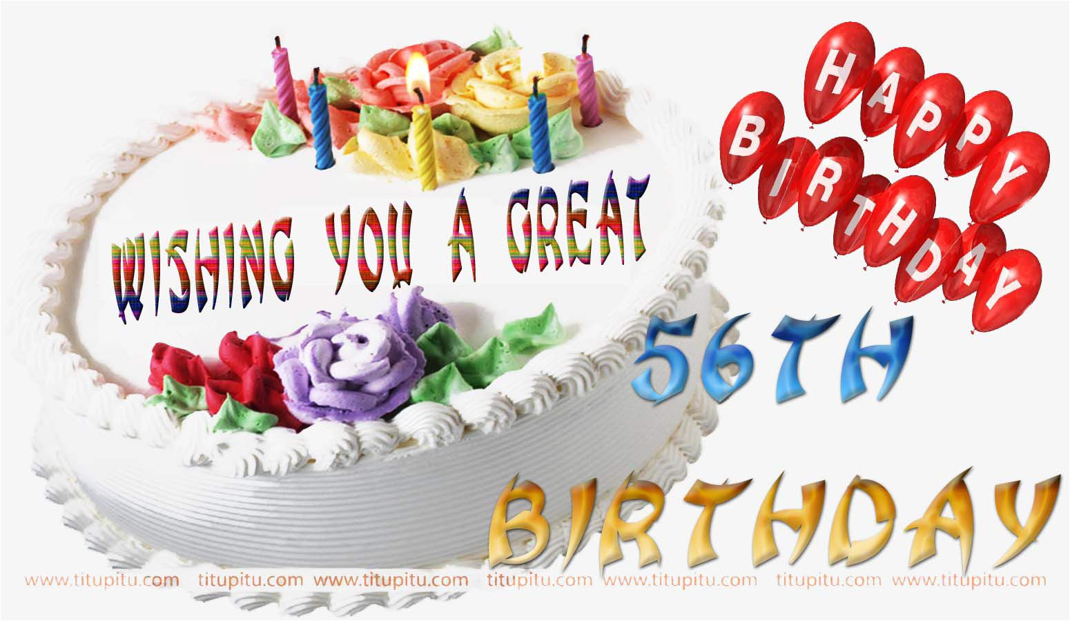 Happy Birthday Wishes Write Name On Card Wishing You A Great 56 Th Birthday 25th Birthday Wishes