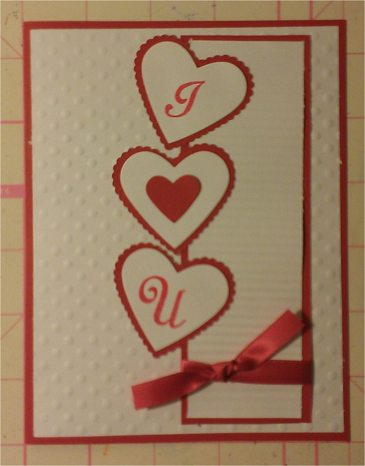 I Love You Card Handmade Hand Made I Love You Card Valentines Day Anniversary