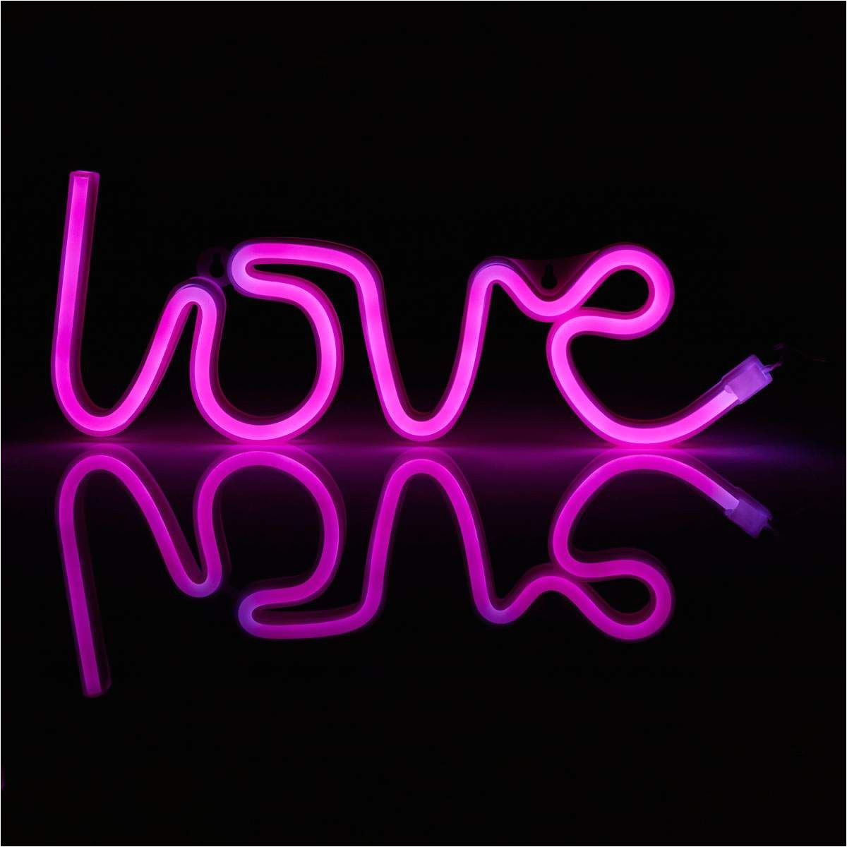 Loft Love Card Sign In Led Schriftzug Love Usb Batteriebetrieben Von Lampenwelt