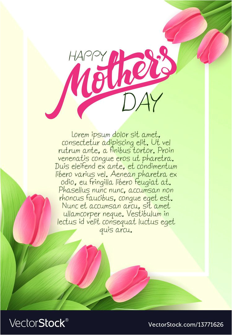 Mother Day Greeting Card Design Mothers Days Greeting with Images Mother S Day Greeting