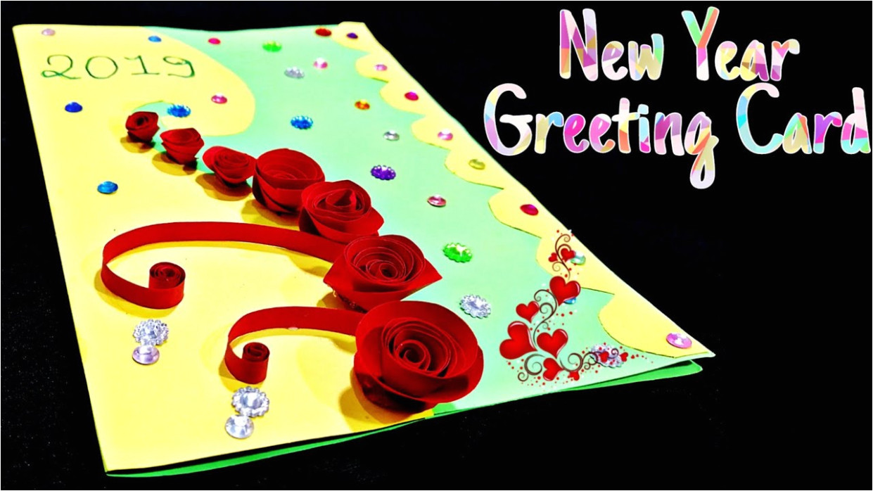 New Year Greeting Card Banane Ka Tarika Invitation Card Create Custom Invitation Cards with