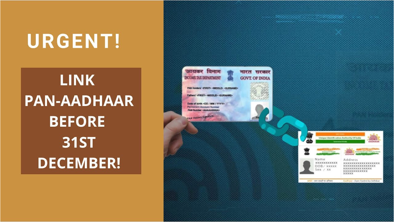 Paper Required for Pan Card Urgent How to Link Pan Aadhaar Online In 5 Minutes before 31st December
