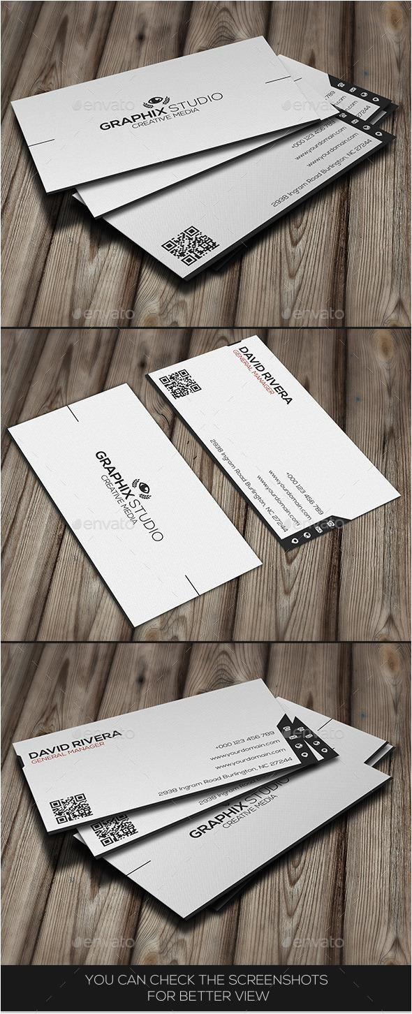 Professional Font for Name Card White Creative Business Card Business Card Design