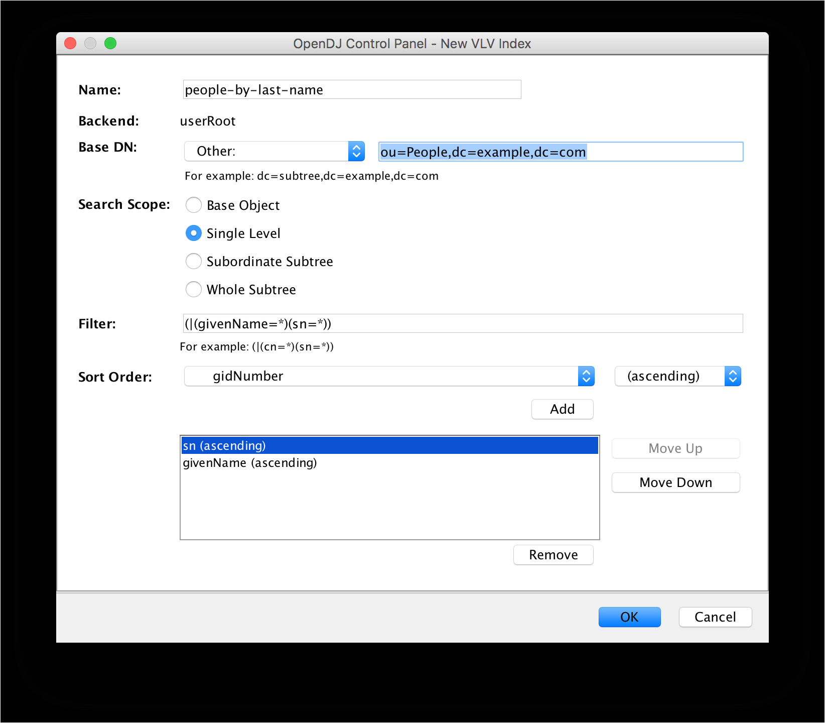 create vlv index png