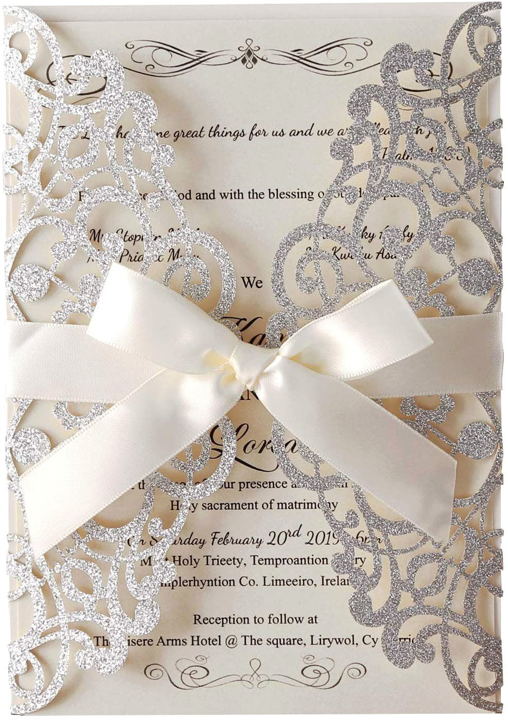 Template Of Wedding Invitation Card Wedding Invitation Card Template Free In 2020 Wedding