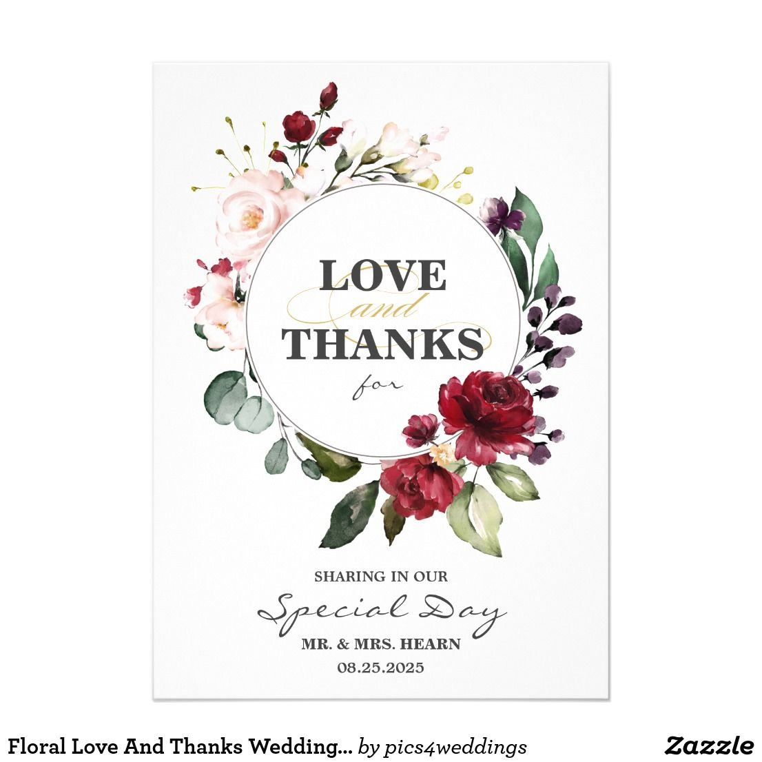 Thank You Card Flower Girl Wording 77 Best Wedding Thank You Cards Images Wedding Thank You