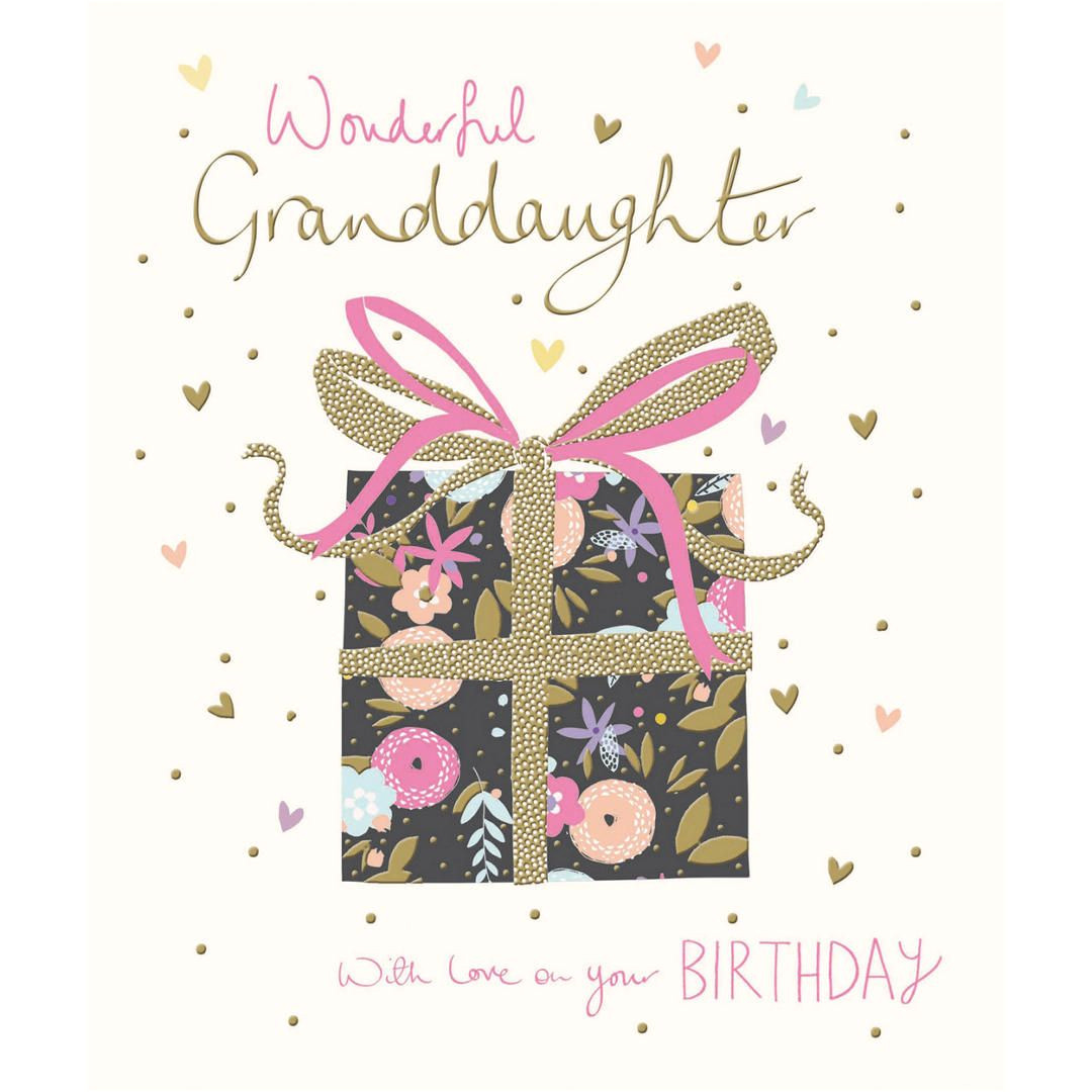 Thank You for Our Beautiful Granddaughter Card Woodmansterne Wonderful Granddaughter Birthday Card