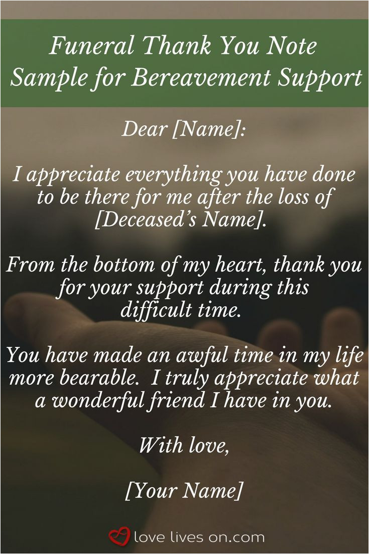 Thank You Words to Write In A Card 33 Best Funeral Thank You Cards with Images Funeral