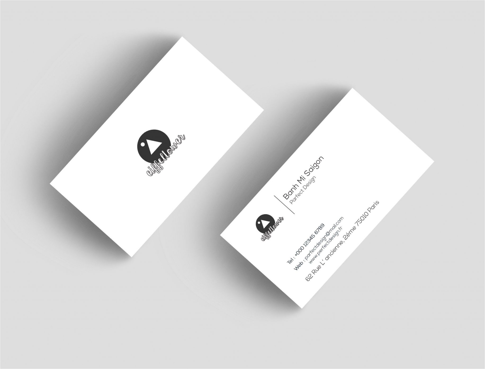 Unique Logo for Business Card Business Cards Business Card Template ...